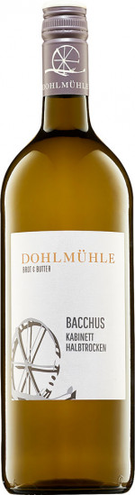 2024 Bacchus halbtrocken 1,0 L - Weingut Dohlmühle