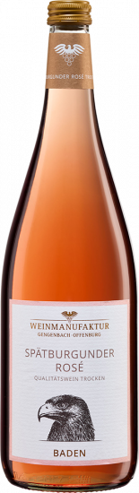 2025 Spätburgunder Rosé trocken 1,0 L - Weinmanufaktur Gengenbach