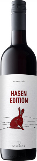2019 HASEN EDITION Rotwein Cuvée lieblich - Weingut Diehl