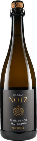 2016 Blanc de noir Winzersekt brut nature - Weingut Notz