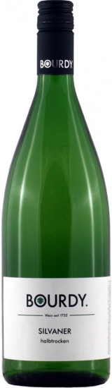 2024 Silvaner halbtrocken 1,0 L - Weingut Bourdy