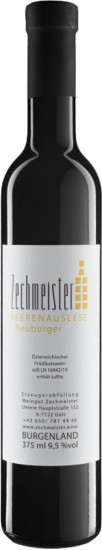 2018 Neuburger Beerenauslese süß 0,375 L - Weingut Zechmeister