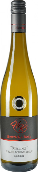 2023 Riesling Burger Wendelstück lieblich - Weingut Henrichs - Roth