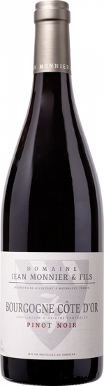 2022 Pinot Noir Côte d'Or Rouge Bourgogne AOP trocken - Domaine Jean Monnier & Fils