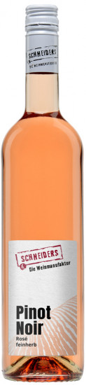 2023 Pinot Noir Rosé feinherb - Weingut Weinmanufaktur Schneiders
