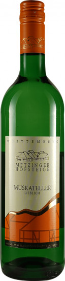 2023 Metzinger Hofsteige Muskateller lieblich - Weingärtnergenossenschaft Metzingen-Neuhausen