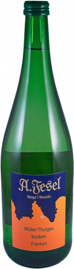 2024 Müller-Thurgau trocken 1,0 L - Weingut A. Fesel
