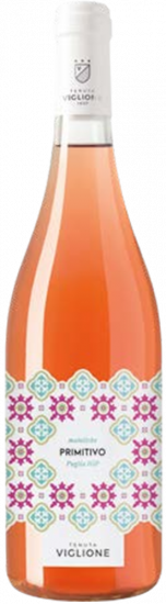 2025 Maioliche Primitivo Rosato Puglia IGP trocken Bio - Tenuta Viglione