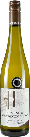 2023 Riesling und Sauvignon Blanc >Creation Mattis halbtrocken - Weingut Maik Hahn