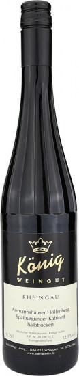 2020 Assmannshäuser Höllenberg Spätburgunder Kabinett halbtrocken - Weingut Klaus u. Ursula König GbR