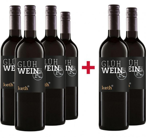 4+2 Paket Winzerglühwein rot 1L  - Weingut Matthias Keth
