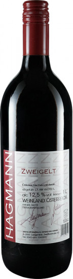 2025 Zweigelt trocken 1,0 L - Hagmann