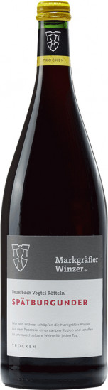 2024 Feuerbach Vogtei Rötteln Spätburgunder trocken 1,0 L - Markgräfler Winzer  