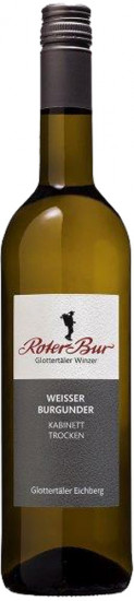 2025 Weisser Burgunder Kabinett trocken - Roter Bur Glottertäler Winzer
