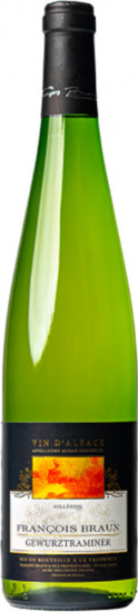 2021 Gewurztraminer Alsace AOP trocken - Domaine François Braun et Fils