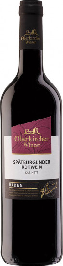 2023 Collection Oberkirch Spätburgunder Kabinett halbtrocken - Oberkircher Winzer
