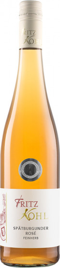 2024 Spätburgunder Rosé feinherb - Weingut Fritz Kohl