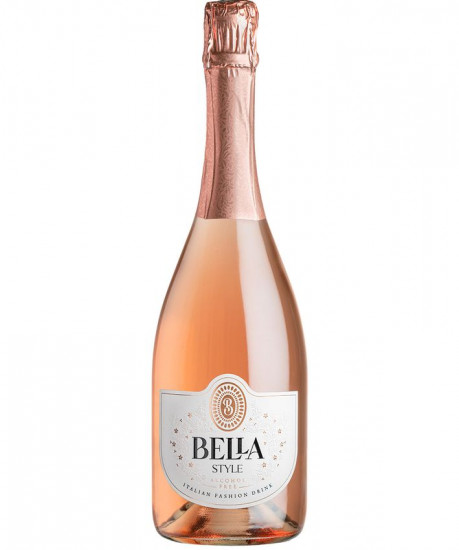 Bella Style Sparkling Rosè Alcohol Free - Travino Special Valdadige