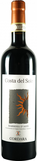 2017 Costa del Sole Barbera d’Asti DOCG trocken - Cordara Vini