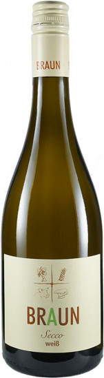 2023 Secco weiß halbtrocken - Weingut Armin Braun