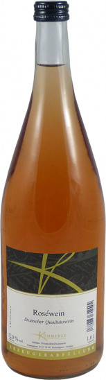 2023 Roséwein feinherb Bio 1,0 L - Privatkellerei Kümmerle