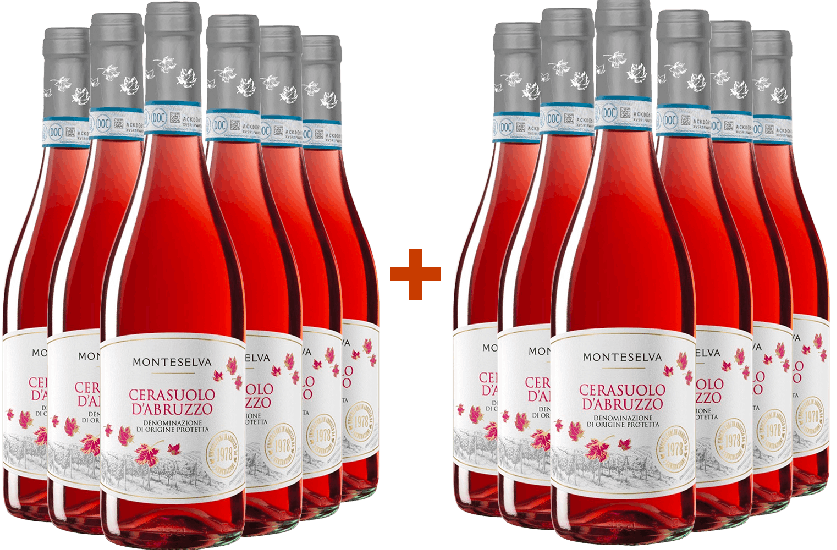 6+6 Paket Cerasuolo d'Abruzzo DOC - Monteselva