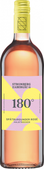 2024 180° Aufbruch Spätburgunder Rosé 1,0L Einweg halbtrocken 1,0 L - Weingärtner Stromberg-Zabergäu