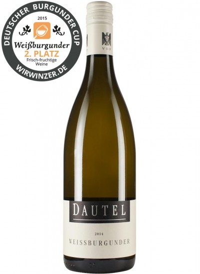 2014 Weißburgunder ** QbA trocken - Weingut Dautel