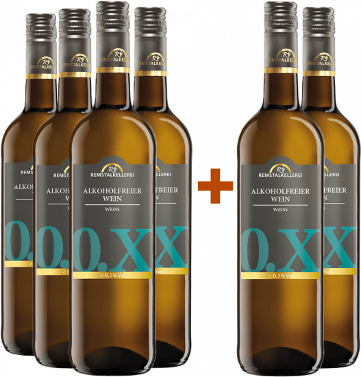 4+2 Alkoholfreier Wein Weiß 