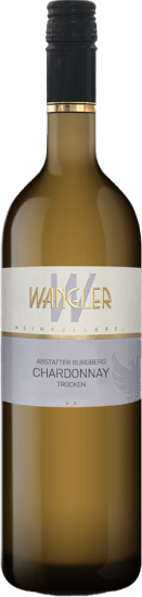 2023 Abstatter Burgberg Chardonnay trocken - Weinkellerei Wangler