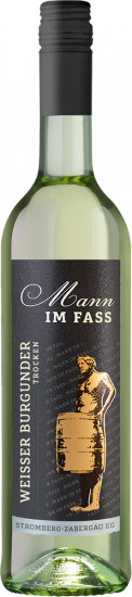 2024 Mann im Fass Weißburgunder trocken - Weingärtner Stromberg-Zabergäu