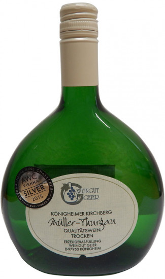 2014 Königheimer Kirchberg Müller Thurgau Qualitätswein trocken - Weingut Geier