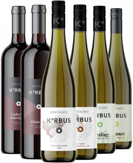 Korbus Wine Kennenlern-Paket trocken - Korbus Wine