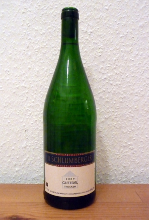 2010 Gutedel Weißwein trocken 1,0 L - Privat-Weingut Schlumberger-Bernhart