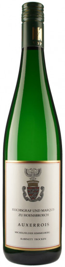 2014 Michelfelder Himmelberg Auxerrois Kabinett trocken - Weingut Reichsgraf und Marquis zu Hoensbroech