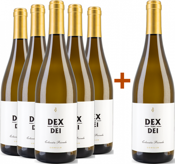 Aktionspaket 5+1 Dextera Dei Godello Colección Privada - Vinos Ferrín y Cordero