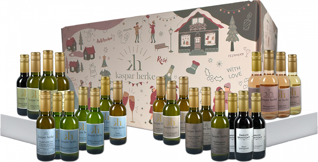 Adventskalender mit 24 Weinen - Weingut Kaspar Herke