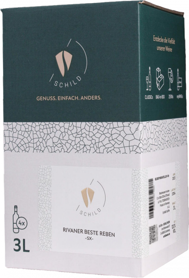 2024 Rivaner -SX- Bag-in-Box (BiB) feinherb 3,0 L - SCHILD.WEIN