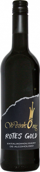 Rotes Gold - Alkoholfrei halbtrocken - Weinkellerei Weinkönig