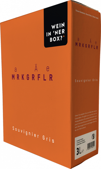 2024 MRKGRFLR Souvignier Gris - Bag in Box trocken 3,0 L - Markgräfler Winzer  