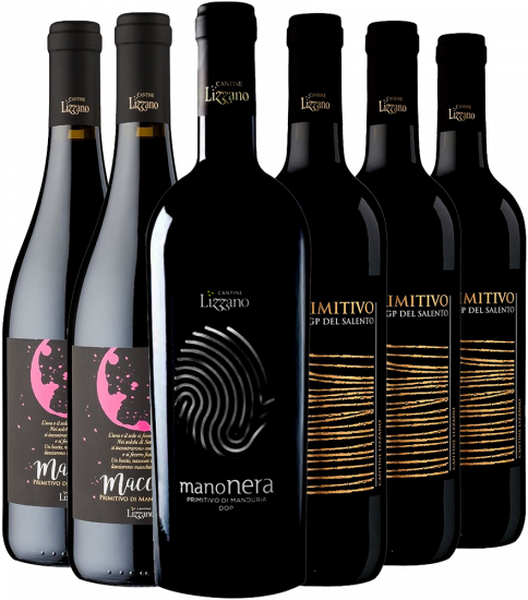 Cantine Lizzano Primitivo Premium-Paket - Cantine Lizzano