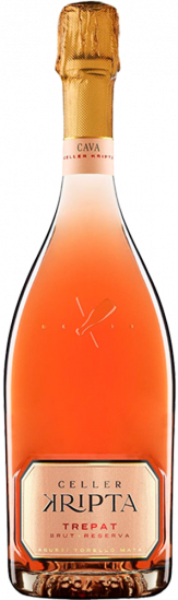 2022 Celler Kripta Rosat Trepat Cava DO brut - Celler Kripta