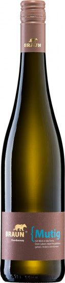 2024 { Mutig Chardonnay trocken - Familienweingut Braun