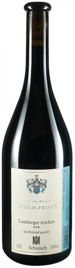 2021 Schozach Lemberger *** trocken - Weingut Graf von Bentzel-Sturmfeder