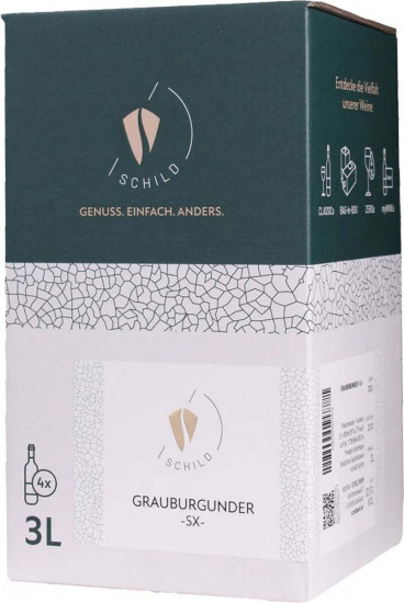 2024 GRAUBURGUNDER -SX- feinherb 3,0 L - SCHILD.WEIN