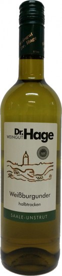 2020 Weißburgunder halbtrocken - Weingut Dr. Hage