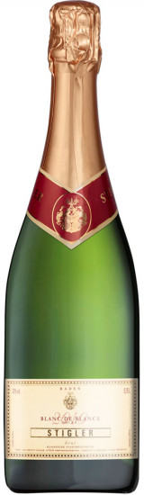 2012 Stigler BLANC de BLANCS -extra brut- VDP.Sekt 90 Monate Hefelager extra brut - Weingut Stigler
