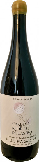 2019 Cardenal Rodrigo De Castro Barrica 12 meses Ribeira Sacra DO trocken - Bodega Soutelo