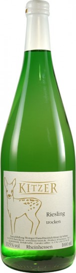2025 Riesling trocken 1,0 L - Weingut Kitzer