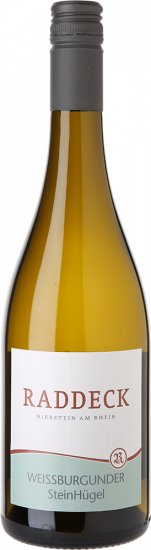 2020 Steinhügel Weissburgunder trocken BIO - Weingut Raddeck